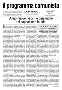 Il Programma comunista