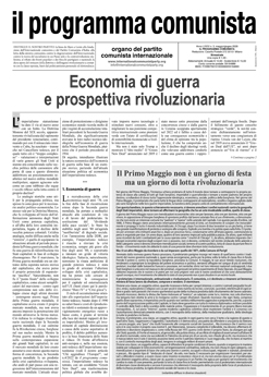 Il Programma comunista
